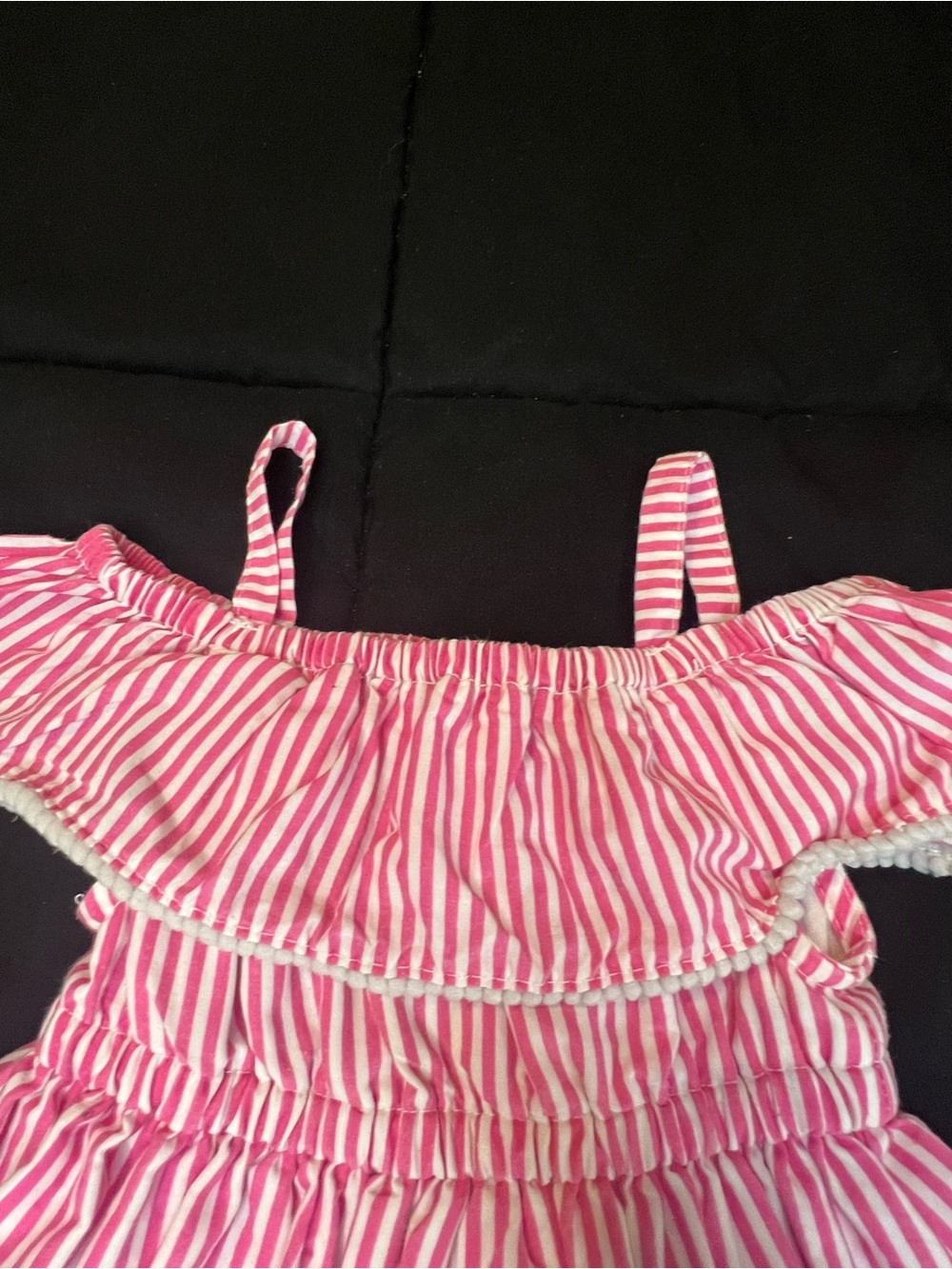 Bundle (2) Toddler Girls Striped Sundresses, Both with Matching Panties - Picture 16 of 16